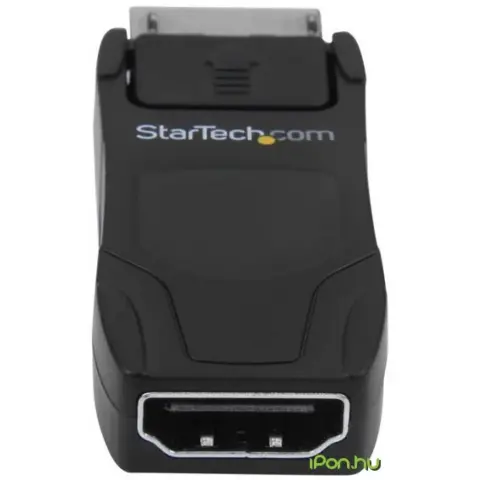 STARTECH DisplayPort 1.2/1.2a HDMI Átalakító Fekete 5cm DP2HD4KADAP