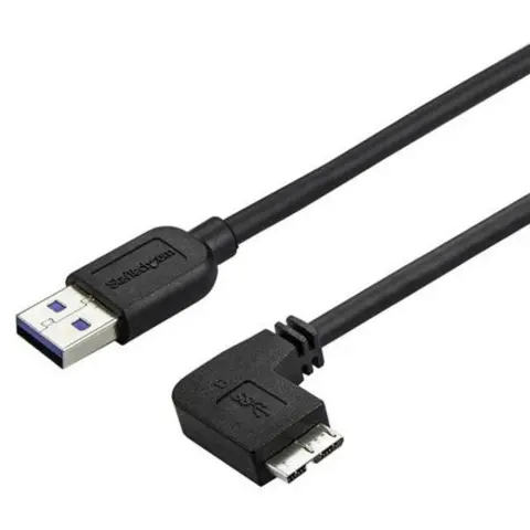 STARTECH USB 3.0 USB 3.0 Micro-B Átalakító Fekete 50cm USB3AU50CMRS