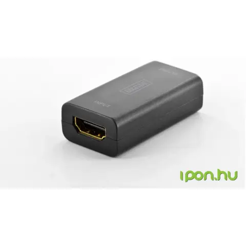 DIGITUS HDMI Toldó Fekete 10cm DS-55900-1