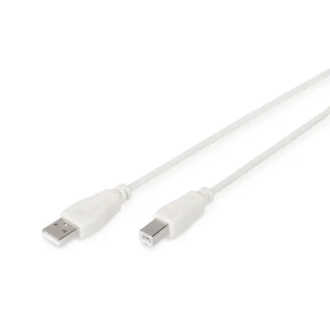 EDNET USB Összekötő Szürke 1.8m AK-300102-018-E