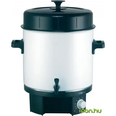 CLATRONIC EKA 3338 Befőzőgép 1800 W 25 l fehér / fekete
