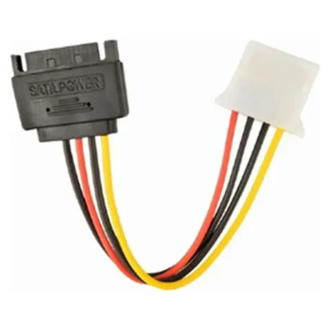 GEMBIRD SATA Molex adapter Rdeč 15cm CC-SATA-PS-M