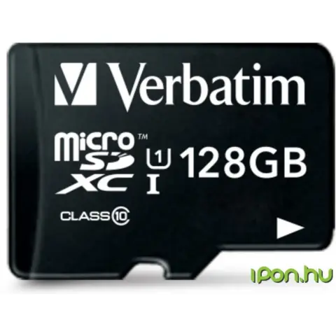 VERBATIM Premium U1 128GB MicroSDXC 10 MB/s 44085
