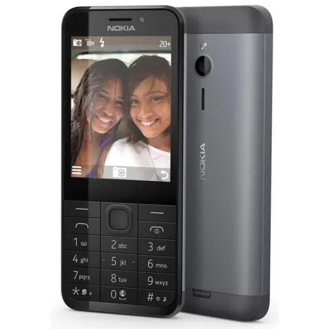 NOKIA 230 Dual Sim sötét ezüst