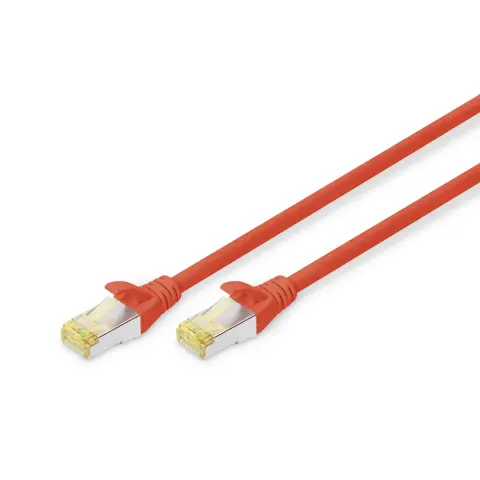 DIGITUS UTP povezovalnik Rdeč 50cm DK-1644-A-005/R