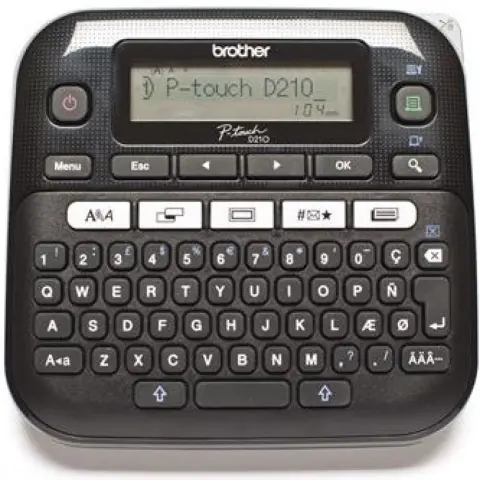 BROTHER PT-D210 feliratozógép fekete
