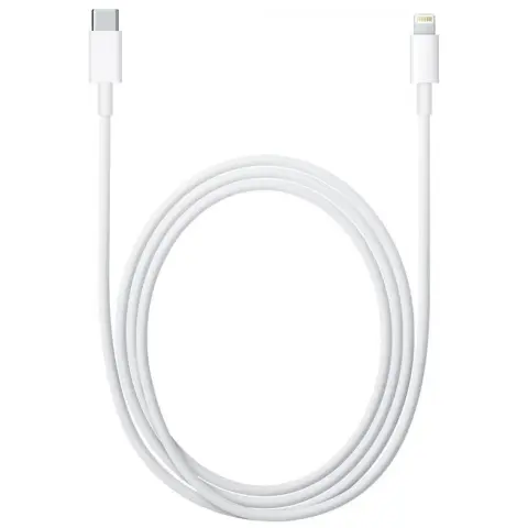 APPLE USB 2.0 Type C Lightning Punjač / podatkovni kabel Bijela 1m MK0X2ZM/A