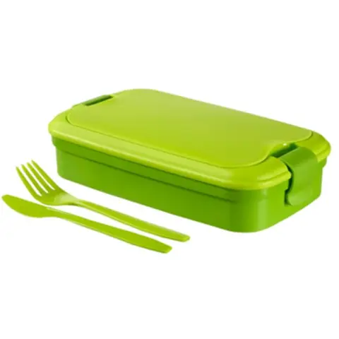 CURVER Lunch&Go Food Support evőeszközzel green