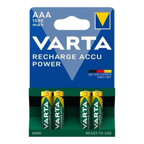 VARTA Professional Micro-Akku (AAA) 1000mAh 4 Stk.