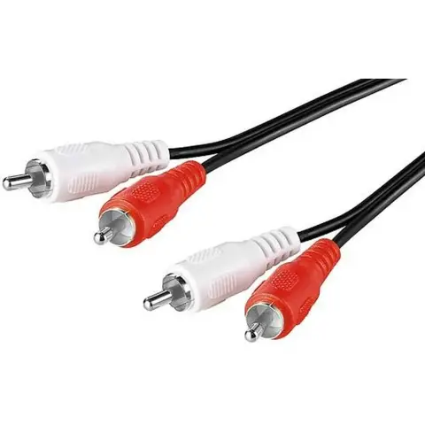 RCA Összekötő Fekete 5m 50030