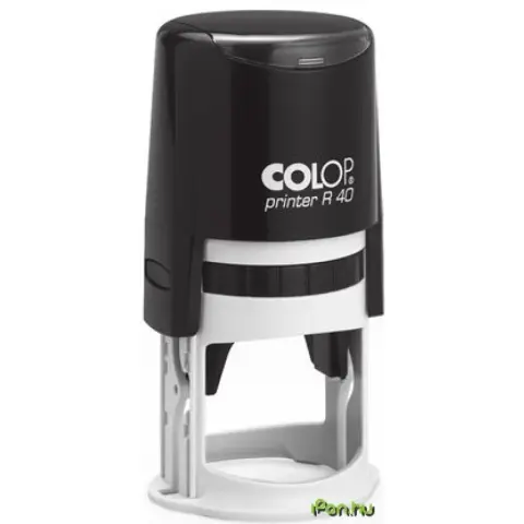 COLOP Printer R 40 Bélyegző kör kék cserepárnával