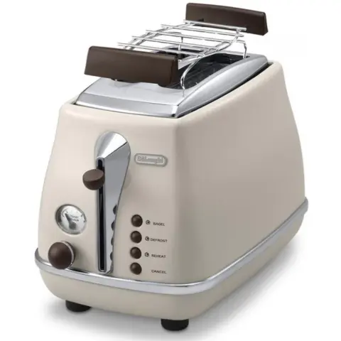 DELONGHI CTOV2103.BG Icona Vintage opekač kruha