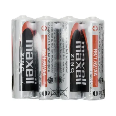 MAXELL LR-6 Zinc ceruza elem (AA) 4db