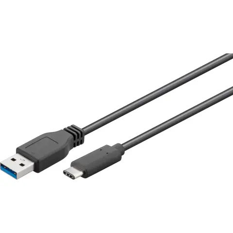 GOOBAY USB 3.0 USB 3.0 Type C Átalakító Fekete 1m 67890