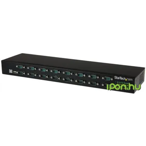 STARTECH USB Soros Átalakító Fekete 43cm ICUSB23216FD