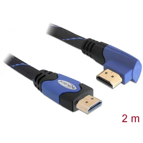 DELOCK HDMI Összekötő Fekete 2m 82956