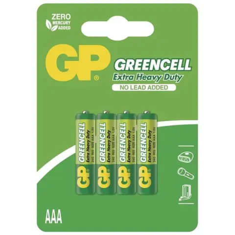 GP Greencell mikro ceruza elem (AAA) 4db