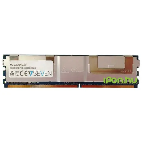 V7 4GB DDR2 667MHZ Reg ECC V753004GBF