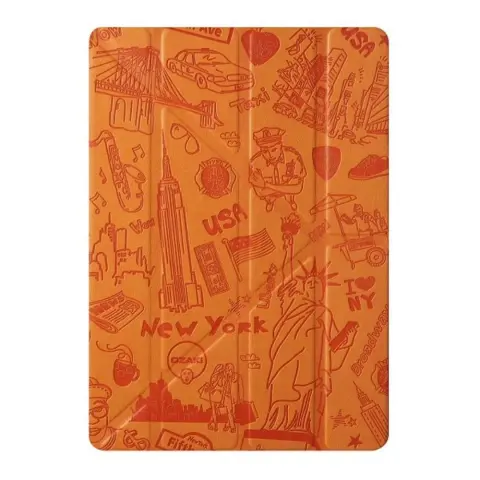 OZAKI OC131NY O!coat Travel iPad Pro 9.7 tok narancssárga