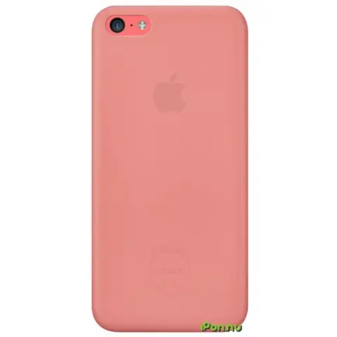 OZAKI O!coat 0.3 Jelly iPhone 5c case red
