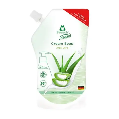 FROSCH Liquid soap refill 0.5L aloe vera
