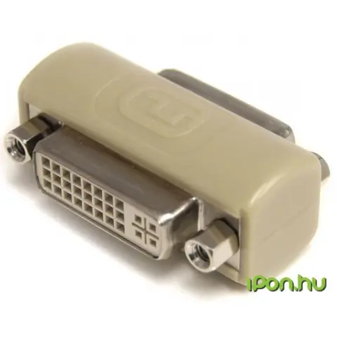 STARTECH DVI-I Toldó Szürke 2cm GCDVIIFF