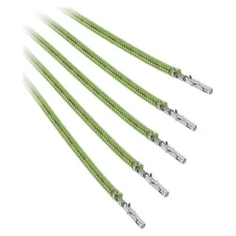 BITFENIX Egyéb Tápkábel Zöld 40cm BFX-ALC-40CMLN-RP