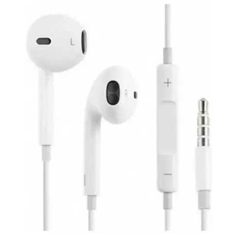 APPLE EarPods Jackdugós fülhallgató távvezérlővel és mikrofonnal