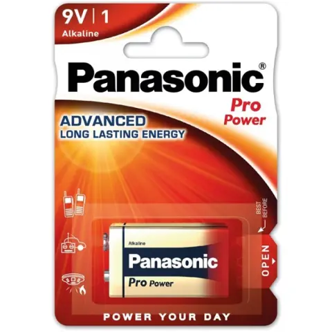 PANASONIC Pro Power 9 voltos elem (E) 1db
