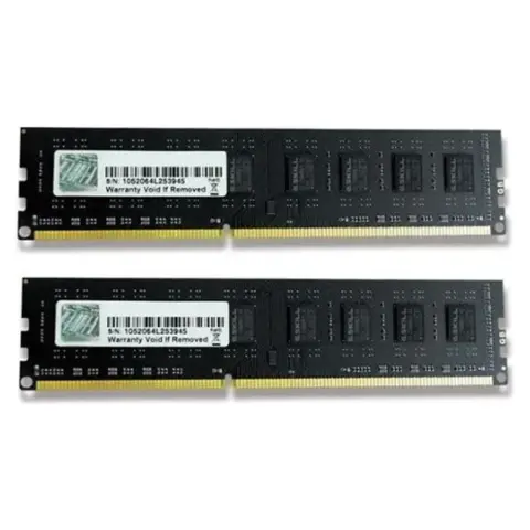 G.SKILL 8GB Value DDR3 1333MHz CL9 KIT F3-1333C9D-8GNS