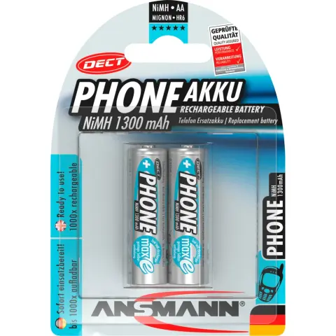 ANSMANN Phone ceruza akku (AA) 1300mAh 2db