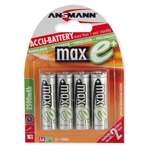 ANSMANN Mignon AA punjiva baterija (AA) 2500mAh 4 kom