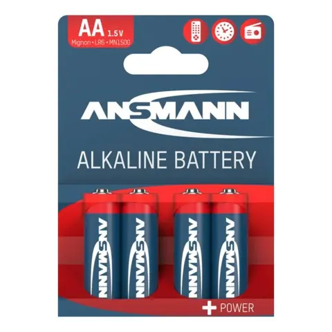 ANSMANN Mignon ceruza elem (AA) 4db