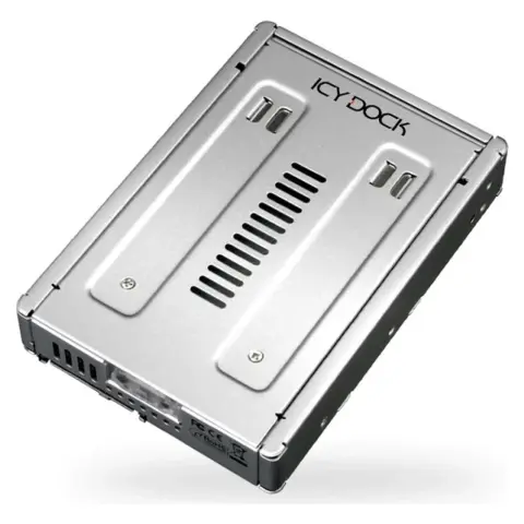 ICYDOCK MB982IP-1S-1 Enterprise Full Metal 2.5" to 3.5" SAS (SFF-8482) HDD & SSD Converter / Mounting kit for Internal 3.5" Drive Bay