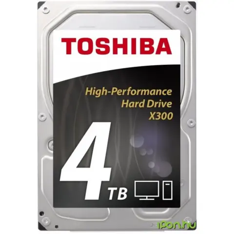 TOSHIBA X300 4TB 3.5" 7200rpm 128MB SATA HDWE140UZSVA