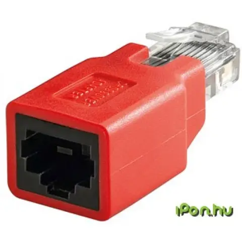 GOOBAY UTP Csatlakozó Piros 3cm 68912