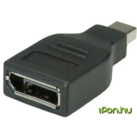 ROLINE DisplayPort Mini DisplayPort Átalakító Fekete 3cm 12.03.3130-20