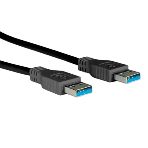 ROLINE USB 3.0 Összekötő Fekete 1.8m 11.02.8970-50