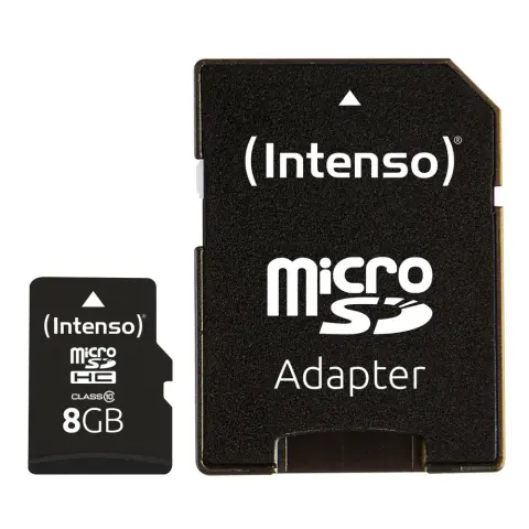 INTENSO High Performance 8GB MicroSDHC 10 MB/s 3413460