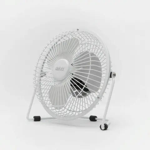 DELIGHT 51110WH CO-USB Mini ventilátor fehér
