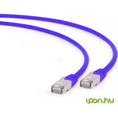 GEMBIRD UTP cablu de conectare violet 25cm PP6A-LSZHCU-V-0.25M