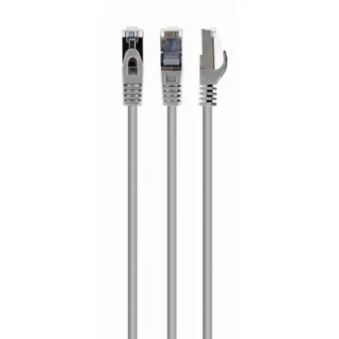 GEMBIRD UTP CAT6A Összekötő Szürke 25cm PP6A-LSZHCU-0.25M