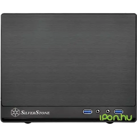 SILVERSTONE SG13 black plain