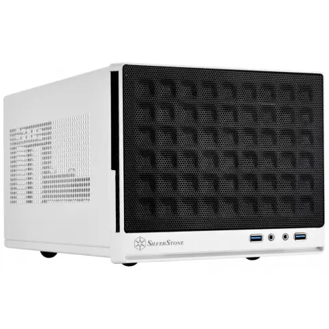 SILVERSTONE SG13 white-black mesh