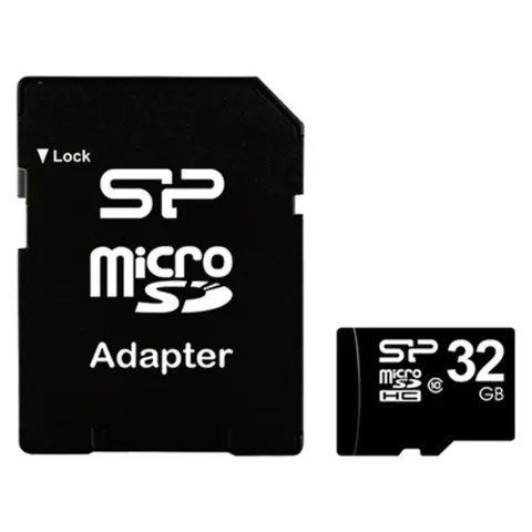 SILICON POWER Standard 8GB MicroSDHC 10 MB/s SP008GBSTH010V10SP