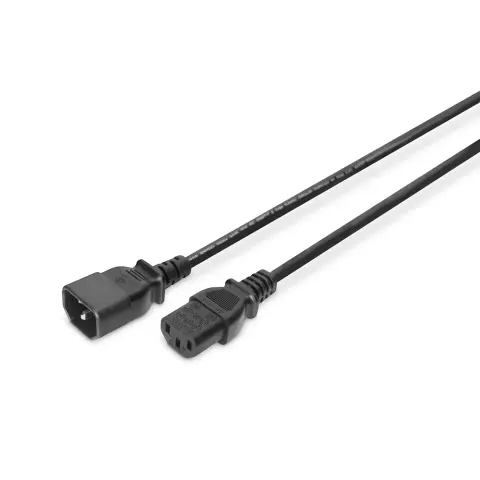 DIGITUS IEC Tápkábel Fekete 1.8m AK-440201-018-S
