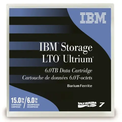IBM LTO-7 Ultrium Data Cartridge 6TB Native / 15TB Compressed