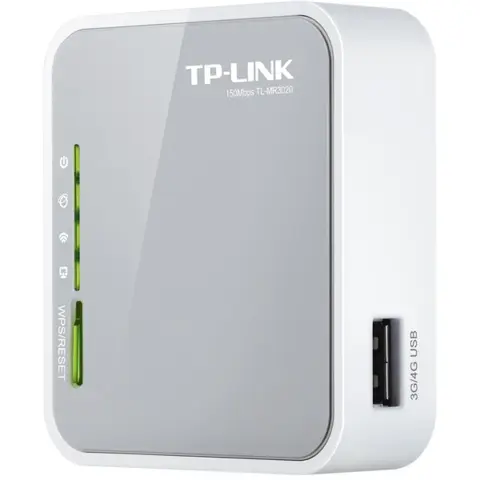 TP-LINK TL-MR3020 3G/4G Cable without N-es router