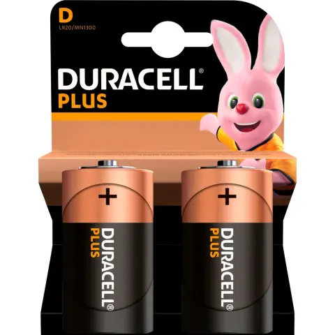 DURACELL Plus Power góliát elem (D) 2db