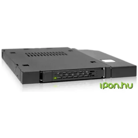 ICYDOCK MB411SPO-B - 2.5” SATA/SAS HDD/SSD Mobile Rack for Slim ODD or Slim FDD Bay